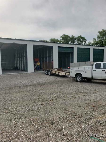 commercial storage, large unit